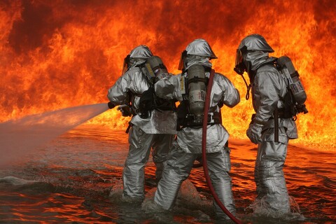 1024px Aircraft Rescue Firefighting training