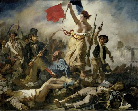 1024px Eug&egrave;ne Delacroix   Le 28 Juillet. La Libert&eacute; guidant le peuple