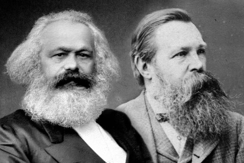 Portraits of Marx and Engels (5)