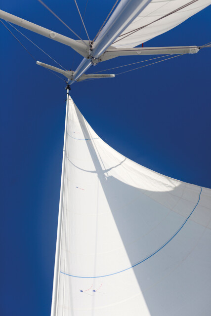 Zeilen en mast