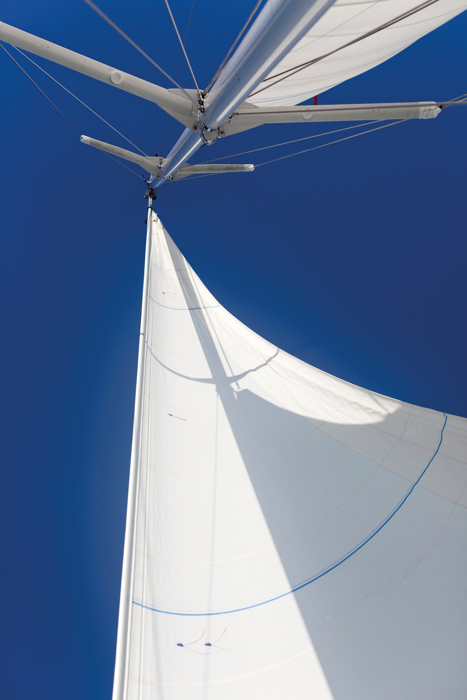 Zeilen en mast